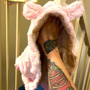 On Hold! Tiny Dog Coat (pick pink OR brown)